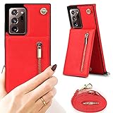 Galaxy Note20 Ultra 5G SC-53A SCG06 対応 スマホ ケース Galaxy Note20 Ultra 肩掛け 首かけ 斜めがけ ショルダー ケースGalaxy Note20 Ultra 財布型 ケース Galaxy Note20 Ultra PU皮革カバー Galaxy Note20 Ultra TPU ケース Galaxy Note20 Ultra 5G 背面 カード収納 Galaxy Note20 Ultra 5G SC-53A SCG06 手帳型ケース【上下開】 Cavor Galaxy Note20 Ultra 携帯 カバー ステント機能 片手操作 PU皮革を手作 TPUパイピング 減圧ショック 指紋防止 落下防止 Qi急速充電対応 Qi ワイヤレス充電対応 薄型軽量 耐久性 取り外し可能 落下保護 【レッド】