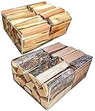 No7 携帯焚火台用 初級者用薪2点セット 針葉樹の薪+広葉樹の薪 長さ17cm 【産地】長野...