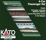 ■【KATO/カトー】(106-3521)ペン・セントラル 客車4両セット 鉄道模型 外国車両 Nゲージ