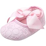 可愛いプリンセスシューズ　　女の子　赤ちゃん　快適　涼しい　可愛い蝶結び　おしゃれ靴　新生児　女児　滑り止め　ソフト底　ベビーシューズ　結婚式 出産の祝い　柔らかい綿布　ピンク　12-18ヶ月に対応　
