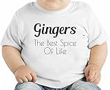Gingers The Best Spice Of Life Funny Slogan オーガニックベビーTシャツ 12 - 18 Months