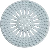 キッチンバスルームStrainer Shroom革命的なシャワー排水プロテクターヘアキャッチャー/シンクフィルタ ブルー Miao-MaoFaGuoLvSai-lan