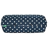 acortile(アコルティーレ) 抱っこひも収納カバー M 日本製 【カリブスター×ブラック】 90日保証 リバーシブル 裏生地ブラック シッカリ生地