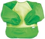 Bumkins Fleece Sleeved Bib, Green, 6-24 Months by Bumkins [並行輸入品]