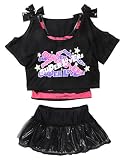 SUPER LOVERS 女の子用セパレート水着4点セット sw1868 L(170cm) ピンク