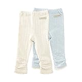 【アウトレット】Biquette Club 長丈スパッツ(80～130cm)キムラタンの子供服 サックス 90 (10370x10570-151a)