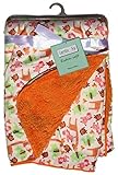 Baby Blankets For Girls Warm and Cozy Extra Soft Micro Plush Fleece Blanket Anti-Pilling Sherpa Back