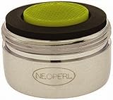 Neoperl 10 4000 3 2.2 GPM PCA Care Regularオスエアレーターパックの6、15 / 16インチ- 27インチ、クロームメッキ、6パック