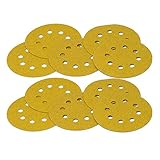 ＃60 ランダムアクションサンダー用 8個穴 マジックペーパー125mm 10枚組【00631】