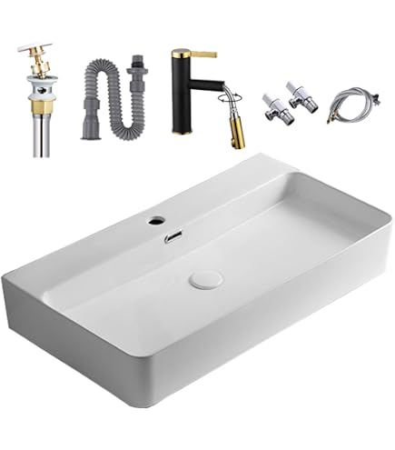 Amazon.co.jp: [LS716]TOTO カウンター式洗面器 ベッセル式 角形洗面器