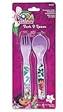 Nickelodeon Dora The Explorer Fork and Spoon Set by Nickelodeon