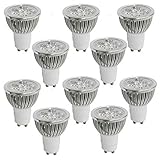 RC Ultra Bright 4W GU10 LED Bulb Natural White 2800K 50 Watt Incandescent Equivalent 10-Pack [並行輸入品]