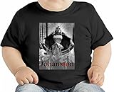 Scarlett Johansson Burning Fire オーガニックベビーTシャツ 12 - 18 Months