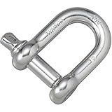 TRUSCO(トラスコ) ネジシャックル ステンレス製 4mm (2個入) TNS-4