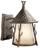 Vaxcel WD-OWD070AA Woodland 7" Outdoor Wall Light, Autumn Patina by Vaxcel [並行輸入品]