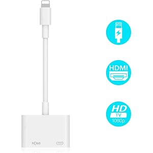 【2020最新版】Lightning HDMI 変換ケーブル 新版バージョン Digital AVアダプター iPhon…
