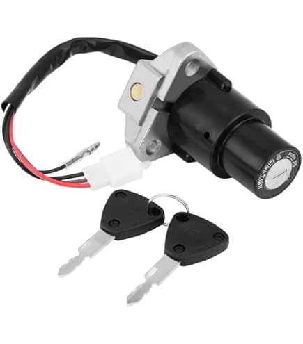 Amazon | キーシリンダー バイク 1 セット に適合するZZR400/600 に