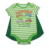 2個セットベビー男の子Teenage Mutant Ninja Turtles一体型Romper with Removable Cape