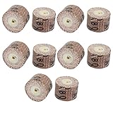 uxcell 80グリット 直径20mm フラップサンディングホイール サンドペーパー 研削研磨ツール 10個セット
