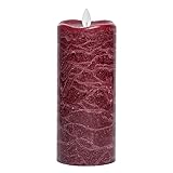 Candle Impressions – 3 " x 7 " Frostedワックスピラー – Pomegranate