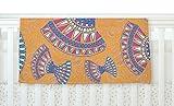 KESS InHouse Miranda Mol Tribal Fun Orange Abstract Tangerine Fleece Baby Blanket 40 x 30 [並行輸入品]