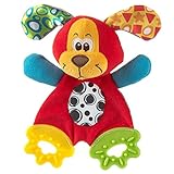 Happy Cherry　可愛い　人気　ベビー　赤ちゃん　歯固めラトル　犬人形　安全　おしゃぶり