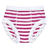 (アンダーザナイル) Under The Nile オーガニックコットン トレーニングパンツ フクシアピンク ストライプ ワンサイズ (2-4T / 2-4才向け)