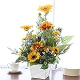 山久 ひまわり の大きめアレンジ 1905-2356 【CT触媒加工】【造花】【シルクフラワー】