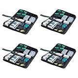 Neewer® 4 Sets Internet Network Cable Tester Wire Crimp LAN RJ45 RJ11 CAT5 Analyzer Tool Kit [並行輸入品]