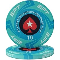 Amazon | EPT ポーカーチップ 50枚セット ($10) [並行輸入品