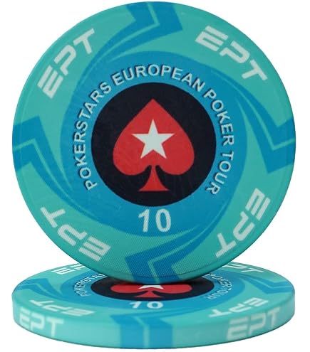 Amazon.co.jp: EPT Poker Chips Set of 25 ($10) : Toys & Games