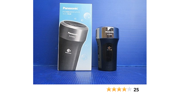 パナソニック 車載用ナノイー発生器 ブラック F C100g K 空気清浄器 イオン発生器 脱臭器 車 バイク Amazon