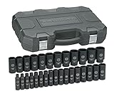 GearWrench 84935N 1/2' Drive Deep Metric Impact Socket Set (29 Piece) [並行輸入品]
