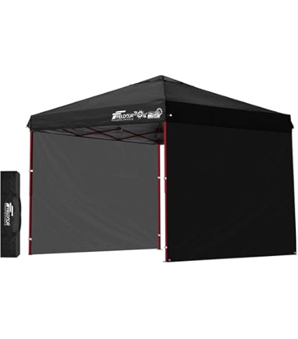 Amazon | FIELDOOR タープテント専用 テント連結雨どい 連結用ベルト6