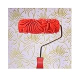 エンボスペイントローラーウォールペイントランナーウォールデコレーションDIYツール、パターン30