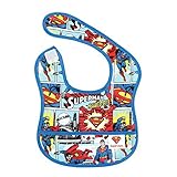 Bumkins DC Comics Starter Bib, Superman Comic, 6-9 Months by Bumkins [並行輸入品]