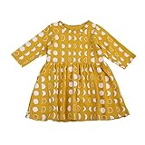 Minesiry DRESS ベビー・ガールズ US サイズ: 4-5T カラー: イエロー