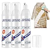 水不要強力万能クリーナー jaysung、100ml 水不要強力万能クリーナー、水不要強力万能クリーナー 靴、水不要強力万能クリーナー泡、RINSE-FREE 水不要強力万能クリーナー、キッチンクリーナー剤 、強力洗剤 キッチン、油汚れに強い 強力なステイン除去激泡 ほこり除き 泡状グリース グリースクリーナー (3本)