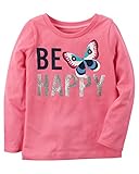 カーターズ Carter's Tシャツ Be Happy Graphic Tee 12M (72-78cm) [並行輸入品]