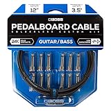 BOSS ボス ソルダーレスケーブルキット BCK-12 (ケーブル3.5m&プラグ12個セット) はんだ付け不要 ペダルボード構築 エフェクト・ボード パッチケーブル