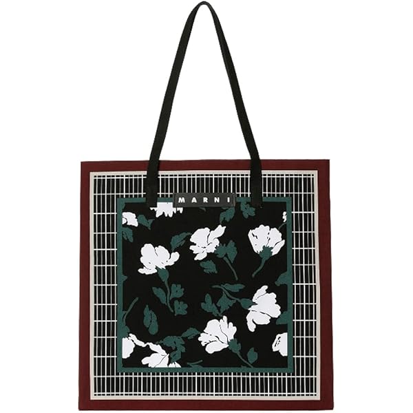 Amazon | [Marni] マルニ バンダナトート カバン FLOWER CAFE フラワー