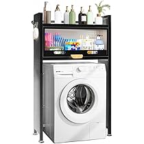 Amazon｜XSONGANG ランドリーラック 洗濯機 3段 ラック