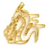 Craft Tamago 【1個】レジン枠 空枠 威風堂々 和風ドラゴン Craft Tamagoオリジナル