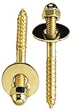 Plumb Pak pp835 – 151トイレネジ1 / 4インチ20 by 2 1 / 2インチソリッド真鍮、