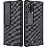 Nillkin Samgsung Galaxy Note 20 ケース 革新保護ケース ギャラクシーNote 20 カバー 【TPU＋PC】耐衝 スライド式 カメラレンズ保護(Galaxy Note 20)