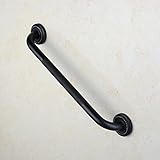 Hiendure ブラス真鍮ブロンズバスタブ手すりお風呂手すりつかまり棒、 500mm