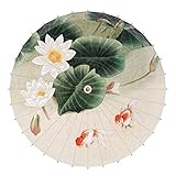 中国古典スタイル33-inchパラソルanti-rain用紙傘、5号