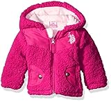 U.S. Polo Assn. Baby Girls' Whubby Shell Jacket Pink Rose 24 Months [並行輸入品]