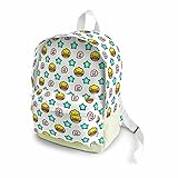 B.Duck Star Pattern Backpack [並行輸入品]