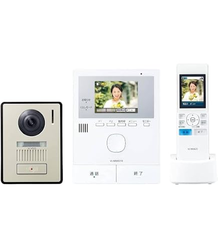 Amazon.co.jp: ワイヤレスモニター付き テレビドアホン 30万画素 LED